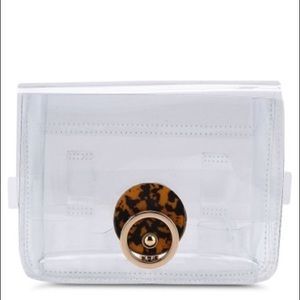 Topshop clear belt bag